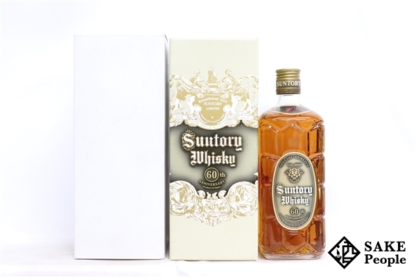 ◇注目! サントリー 特角 10年 角瓶発売 60周年記念 700ml 43% 箱 白箱 ジャパニーズ