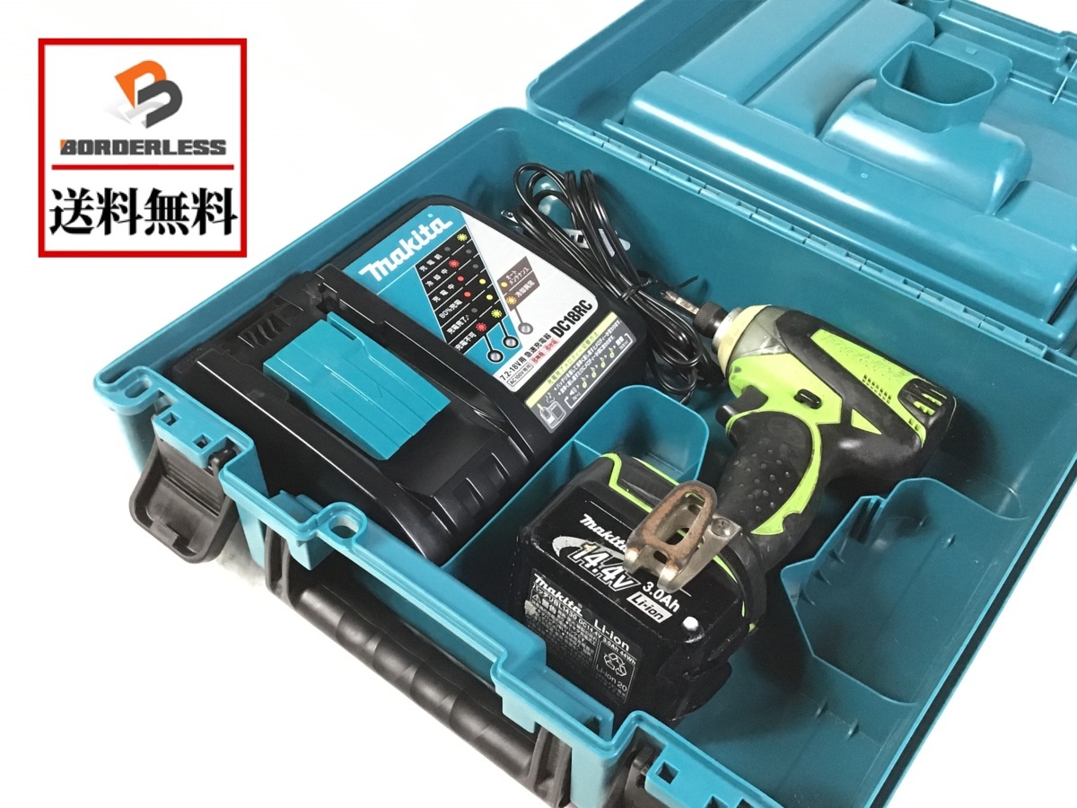 彡 makita マキタ 14.4V 充電式インパクトドライバ TD133D 彡 makita マキタ 14.4V 充電式インパクトドライバ TD133D
