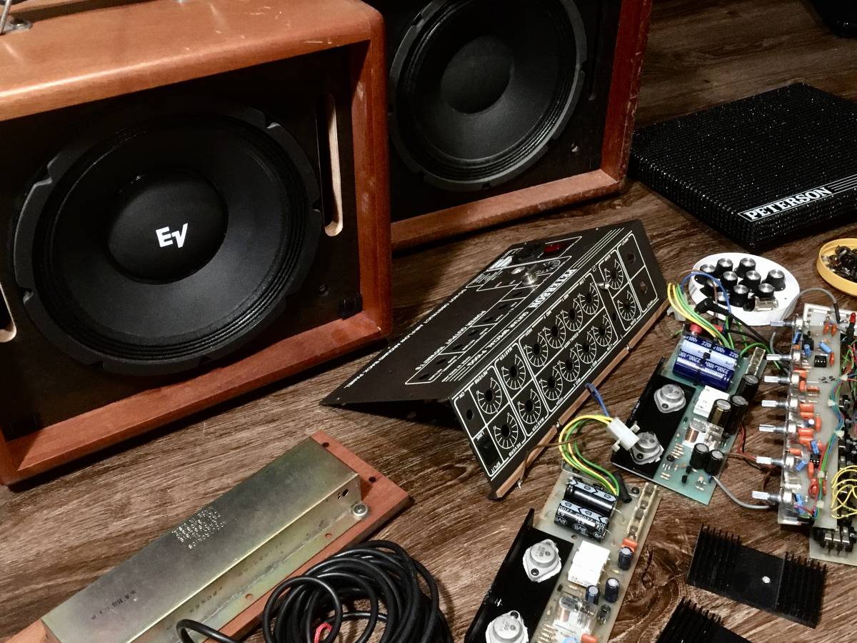 【送料無料】【ジャンク】PETERSON P-100G × ２台！！【Electrovoice】【MKⅡ】