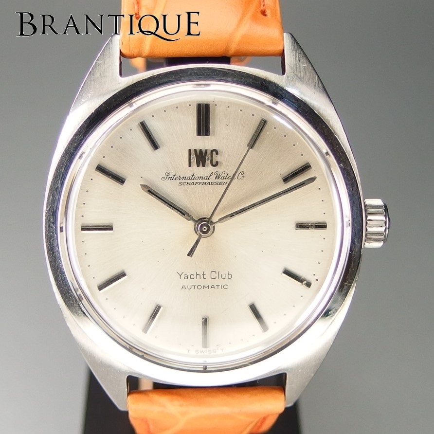希少 オールドインター C.854 筆記体ロゴ】IWC インターナショナル 