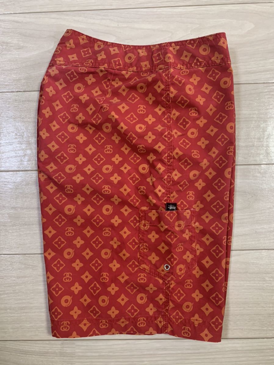 激レア 初期 90's OLD STUSSY ステューシー モノグラム ショートパンツ
