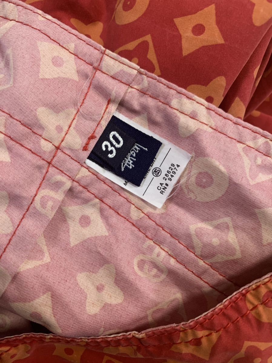 激レア 初期 90's OLD STUSSY ステューシー モノグラム ショートパンツ