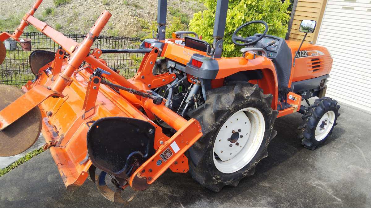 クボタ トラクター キングアイ Kt22 4wd 22馬力 ディーゼル パワステ タイヤf 510h 静岡発 車体 売買されたオークション情報 Yahooの商品情報をアーカイブ公開 オークファン Aucfan Com