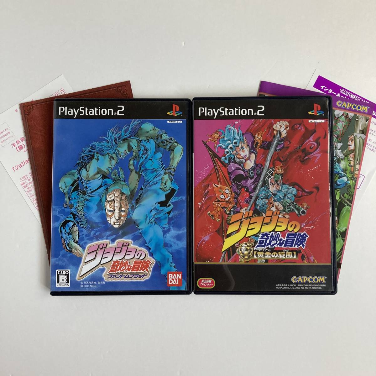 高品質，大得価 PS2 ジョジョの奇妙な冒険 ファントムブラッド+黄金の旋風/ JoJo's Bizarre Adventure PS2 Phantom Blood & Golden Wind Playstation Japan(アクション)｜売買されたオークション情報、yahooの商品情報をアー タイトル