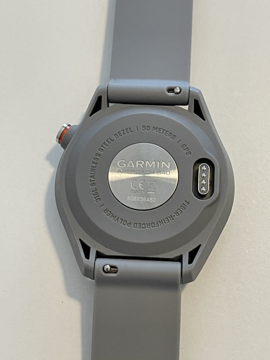 美品！GARMIN APPROACH S40 グレー ガーミン アプローチS40 スマート