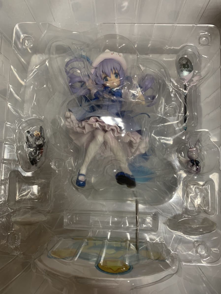 魔法少女チノ 「ご注文はうさぎですか??」 1/7 PVC製塗装済み完成品 ANIME UNIVERCITY COOP 訳あり品_2