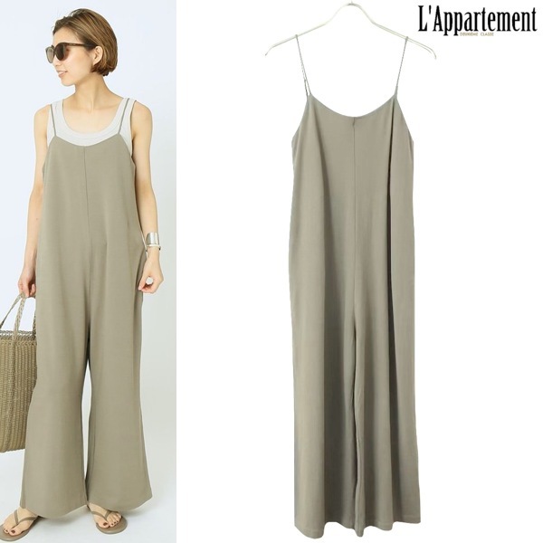 限定SALE，人気 20SS Deuxieme Classe キャミソールオールインワン アパルトモン L'Appartement Lisiere AP STUDIO(ワンピース)｜売買されたオークション情報、yahooの商品情報をアーカイブ公開 - オークファン ワンピース