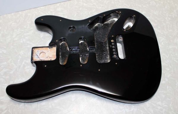 FENDER Mexico◇90s ストラト・ボディ！黒 軽量！BLACK stratocaster