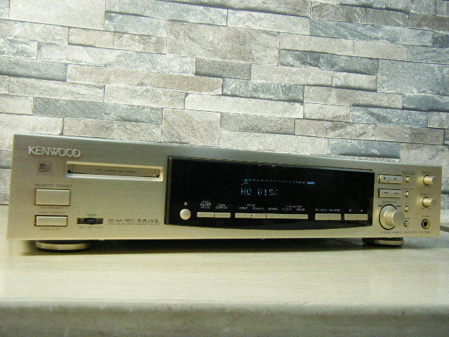 1あ4☆KENWOOD ケンウッド MDプレーヤー《DM-7090》MDレコーダー