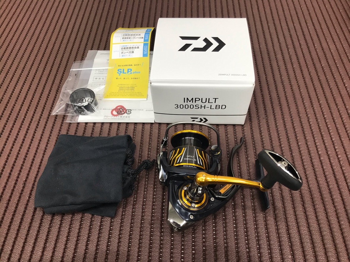 knlife123-0150 ダイワ　20インパルト　3000SH-LBD ダイワ20インパルト3000sh.lbd DAIWA ダイワ 20 IMPULT 3000SH-LBD