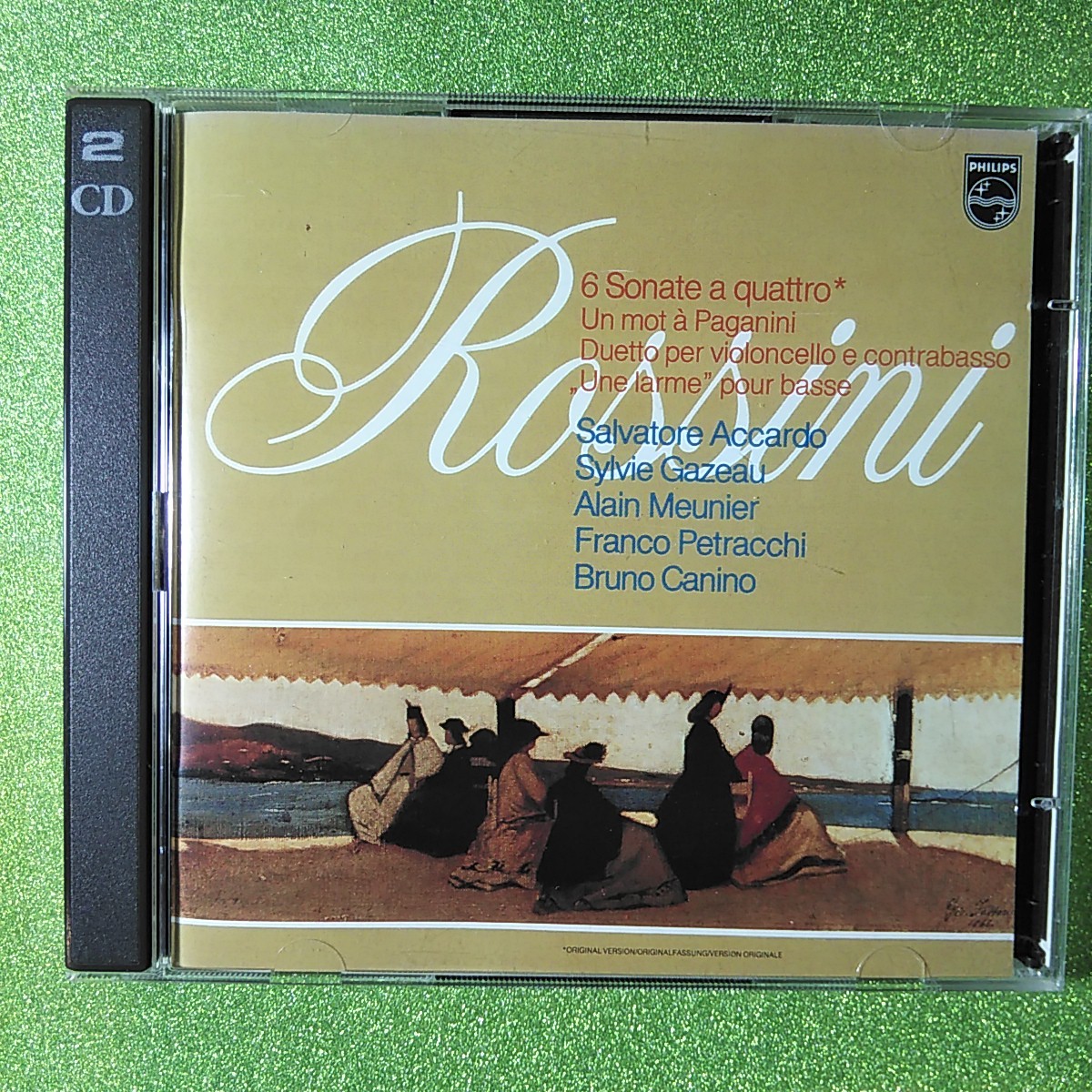24bit（Philips）紙ジャケ ロッシーニ：「弦楽ソナタ集」アッカルド
