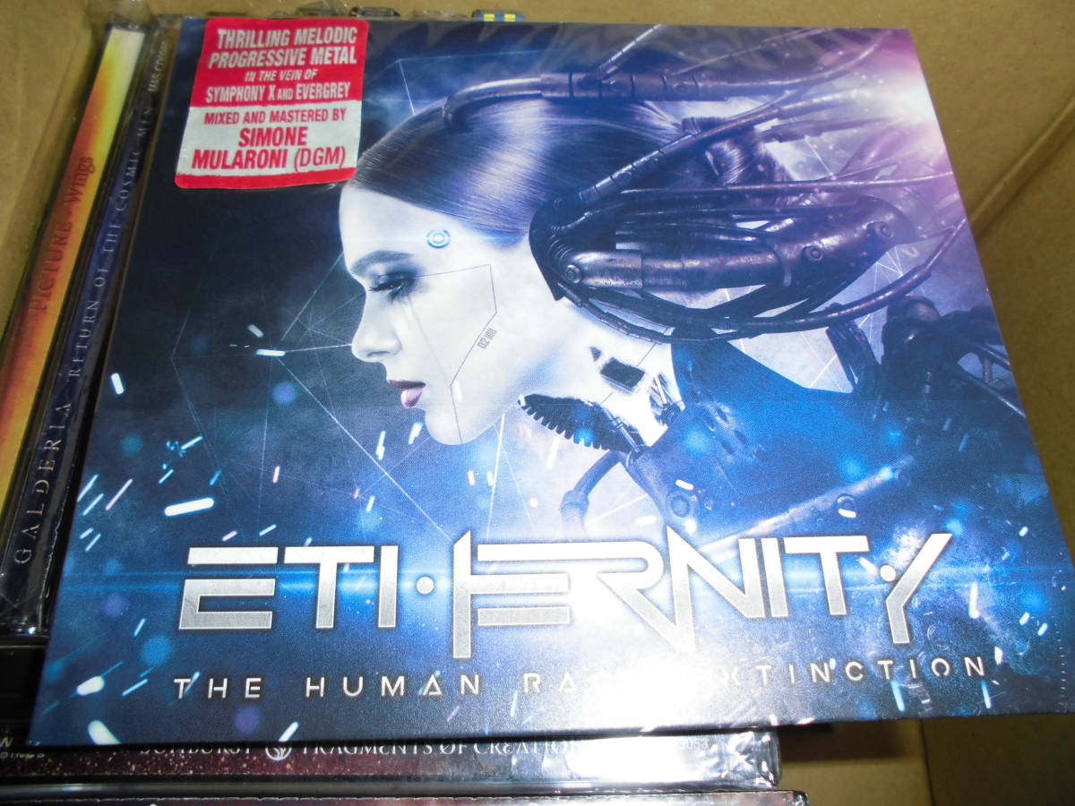 ETERNITY/THE HUMAN RACE EXTINCTION 輸入盤CD　1回再生のみ　美品　Prog メロディックメタル_1