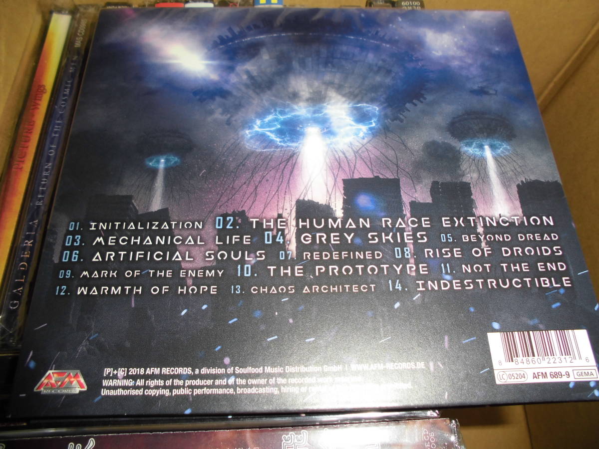 ETERNITY/THE HUMAN RACE EXTINCTION 輸入盤CD　1回再生のみ　美品　Prog メロディックメタル_2