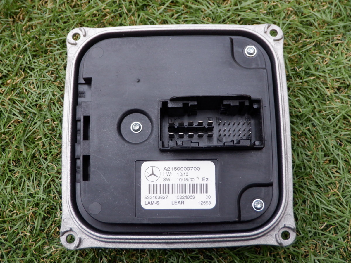 ベンツ純正 W218 C218 CLSクラス LED ヘッドライト用 コントロールユニット コンピューター バラスト A2189009700 21-5-150