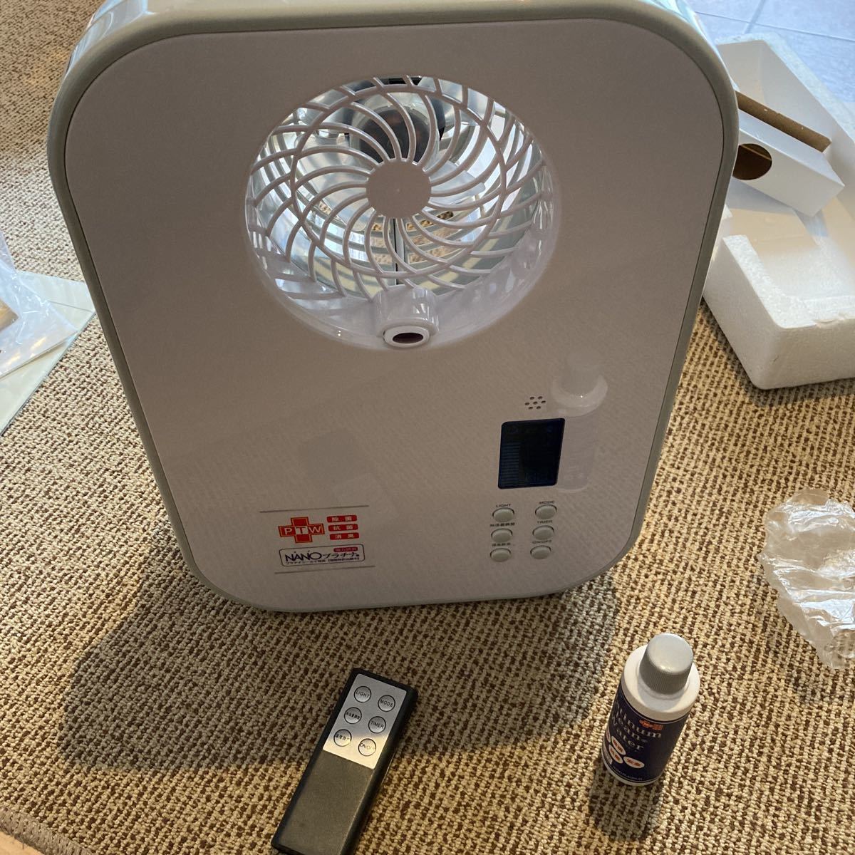 新品，限定セール ココロモード ミストファン 扇風機 サーキュレーター(アロマディフューザー)｜売買されたオークション情報、yahooの商品情報をアーカイブ公開 - オークファン アロマディフューザー