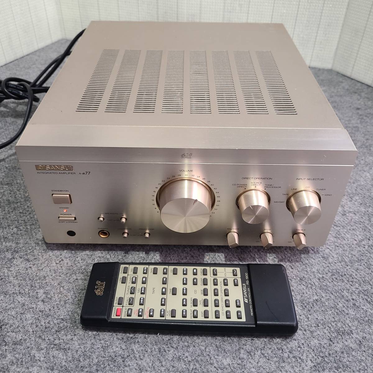 SANSUI サンスイ プリメインアンプ用』リモコン｜Yahoo!フリマ 『A-α77