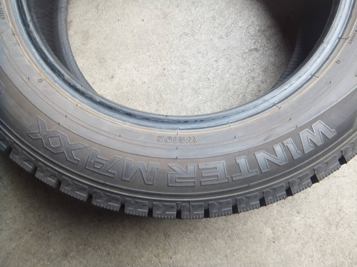 爆買い，安い 【2019年製☆9～9.5分山】215/60R17 ダンロップWITER MAXX
