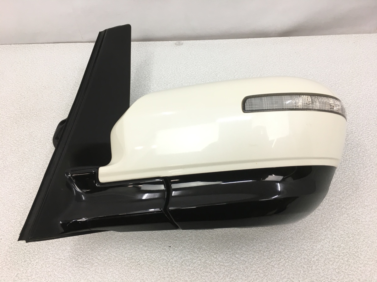 新作入荷，高品質 良品 割れ無 RR3 後期 エリシオン 純正 左 ドアミラー 助手席側 ウィンカー付 11P NH624P プレミアムホワイトP RR1 RR2 RR4 Q1057(ドアミラー)｜売買されたオークション情報、yahooの商品情報をアーカ ホンダ用