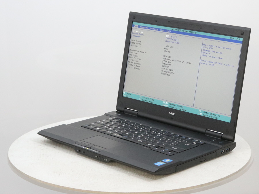 VersaPro タイプVX VK27MXZCM Core i5 SSD NEC PC-VK27MXZCM VersaPro VX-M Core i5-4310M 2.70GHz 4GB 500GB HDD