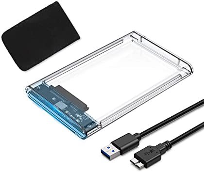 USB3.0 2.5インチ HDD/SSDケース USB3.0接続 SATA III 外付けハードディスク 5Gbps 高速デー_1