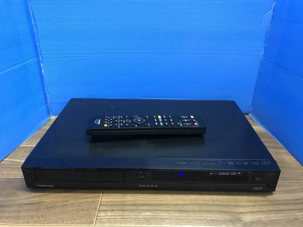TOSHIBA ブルーレイディスクレコーダー D-BZ510 リモコン付 中古品B