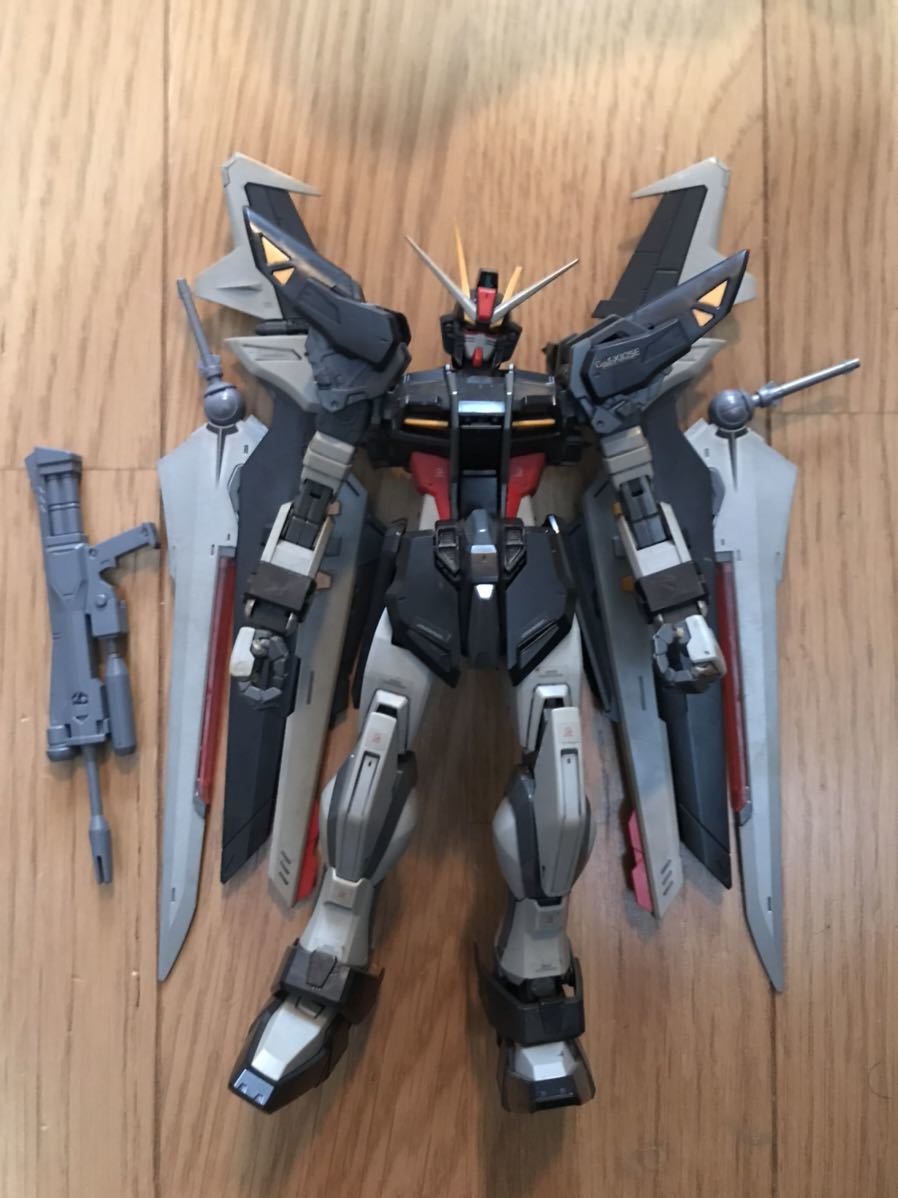 Mg 1 100 ストライクノワールガンダム ストライクガンダムシード ガンダムseed ガンプラ ジャンク 完成品 売買されたオークション情報 Yahooの商品情報をアーカイブ公開 オークファン Aucfan Com