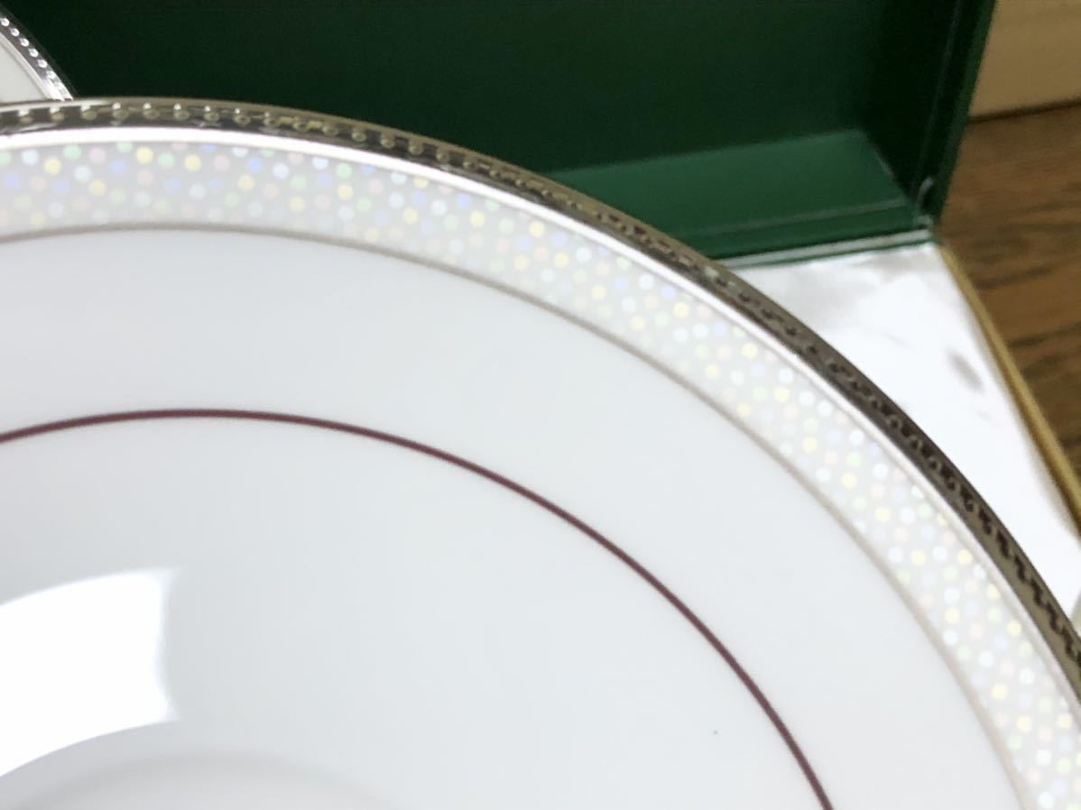 シャンパンパールズ ノリタケ Noritake ボーンチャイナ 未使用 | NORITAKE 公式通販 26.5cm (ノリタケ) カップ&amp;ソーサーセット 2P 24cm 2枚 銀淵 ソーサー6ペアセット