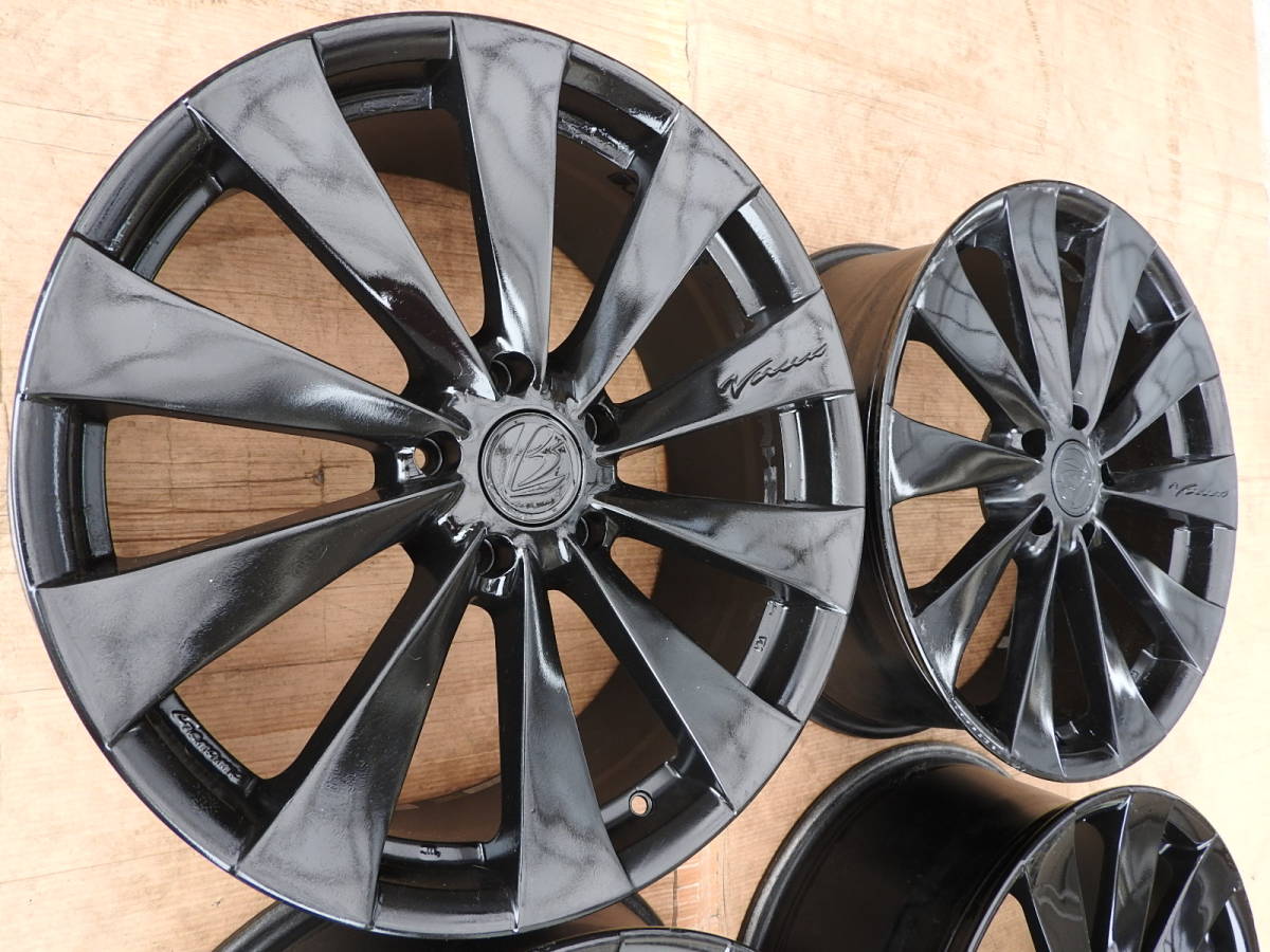 19インチ！RAYS ベルサス ジェノーマBL-10(8J＋55 PCD114.3 5穴)ホイールのみ 四本セット_3