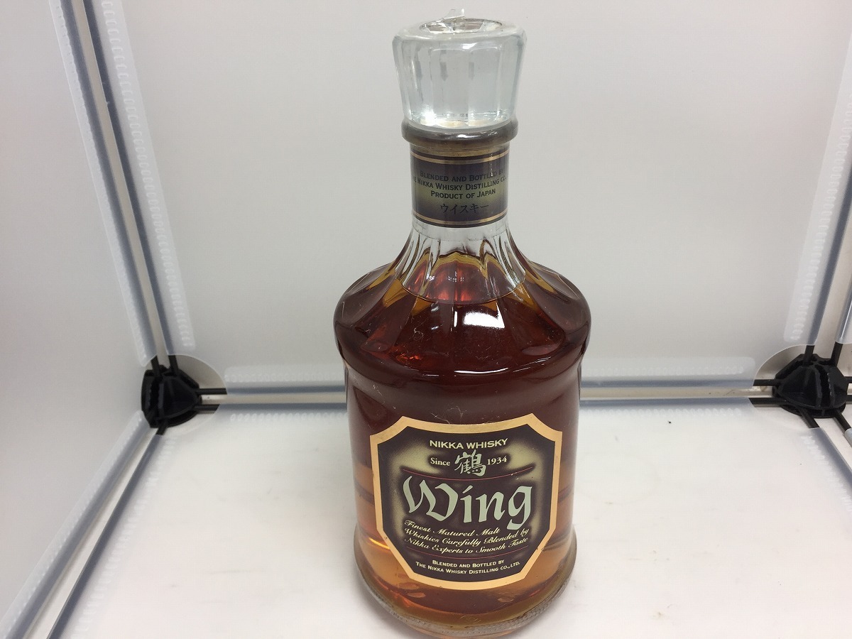 ニッカウヰスキー 鶴 Wing 660ml 【終売・希少】古酒 未開栓 東京都内のみ発送可］古酒 ウイスキー NIKKA ニッカ 鶴 WING 660ml