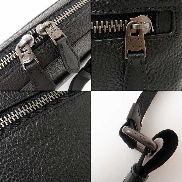 コーチ Coach バッグ メンズ ショルダーバッグ 斜めがけ 本革 レザー ブラック 黒 qbbk 男性用 売買されたオークション情報 Yahooの商品情報をアーカイブ公開 オークファン Aucfan Com