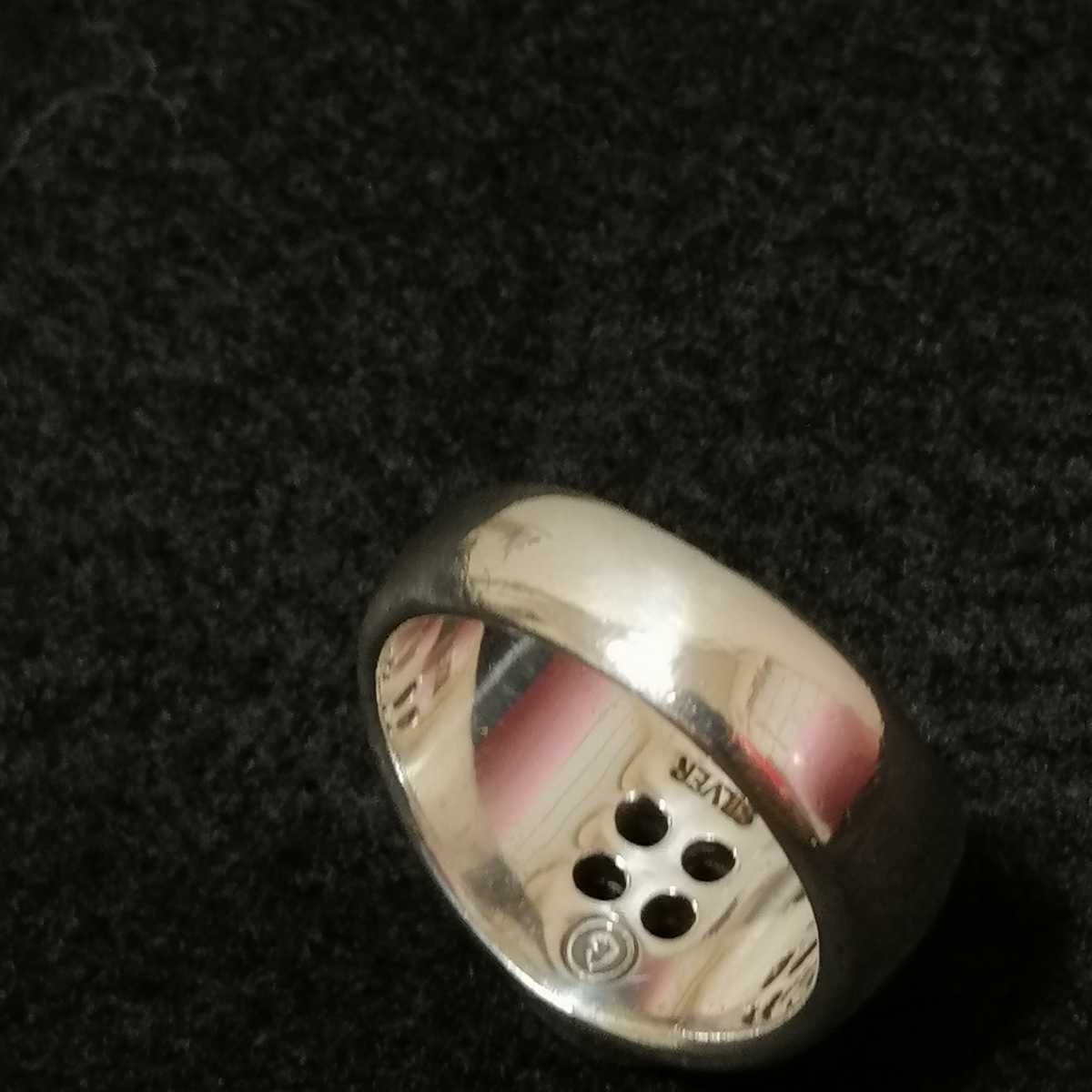 GARNI ガルニ 希少廃盤品 ボタンリング 指輪 18号 silver925/シルバー925
