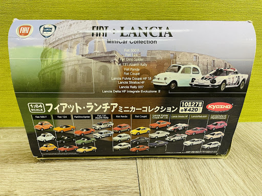 DK 5/28・1】京商 KYOSHO 1:64 フィアット ランチア ミニカー