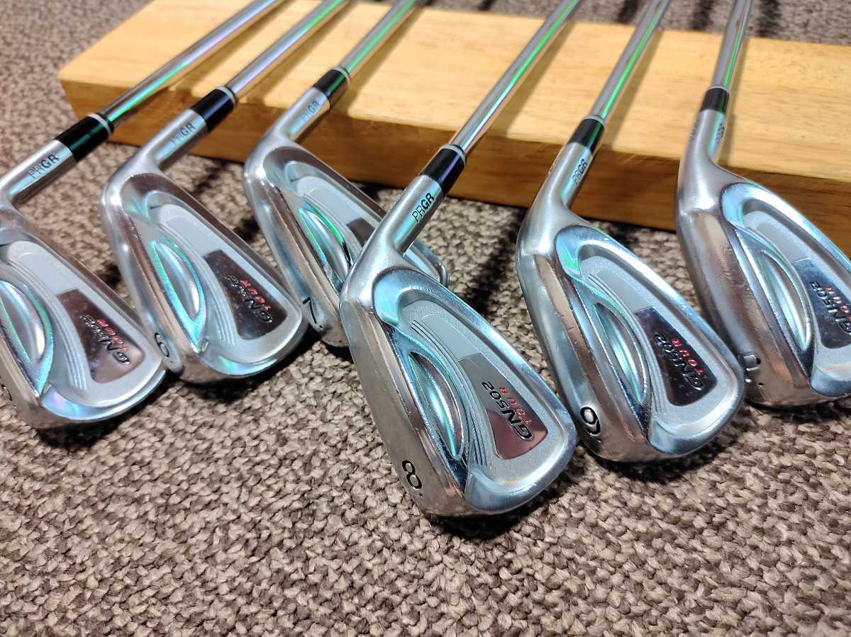 ☆PRGR プロギア GN502 TOUR アイアン6本セット☆中古☆