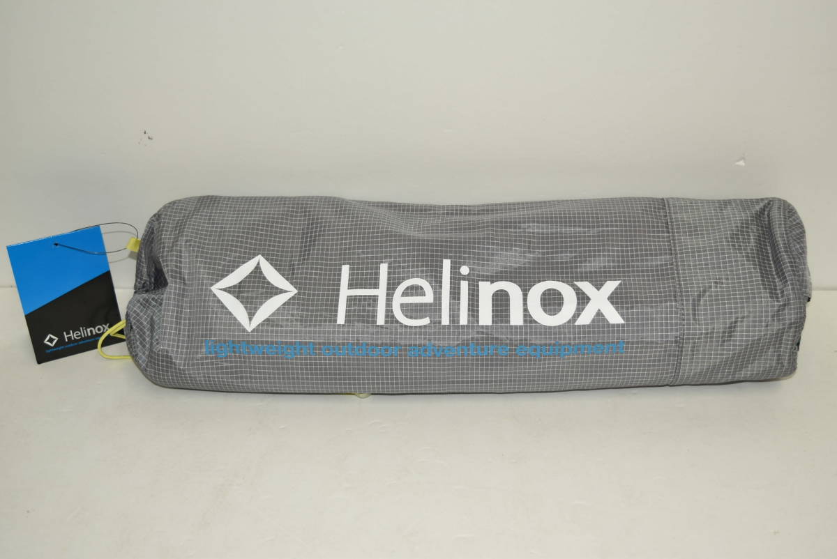 62Mdd 【未使用品】 Helinox　ライトコット　1822163　ヘリノックス　グレー　LITE COT GY　キャンプ アウトドア 寝具 ライトコット 0 Helinox ブラック(BK) 1個（直送品） アスクル