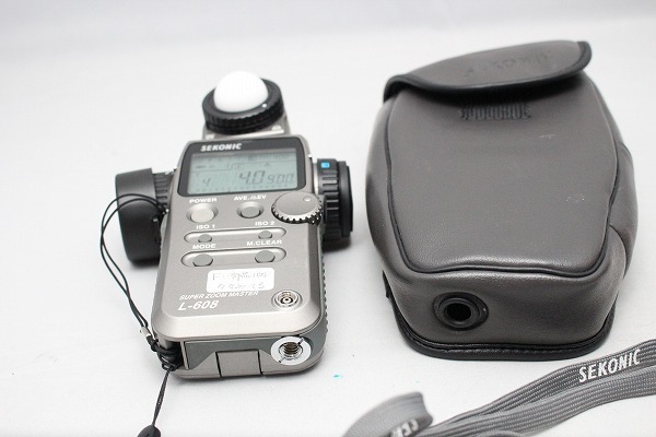 難あり品 セコニック SEKONIC SUPER ZOOM MASTER L-608 露出計　 アクセサリー