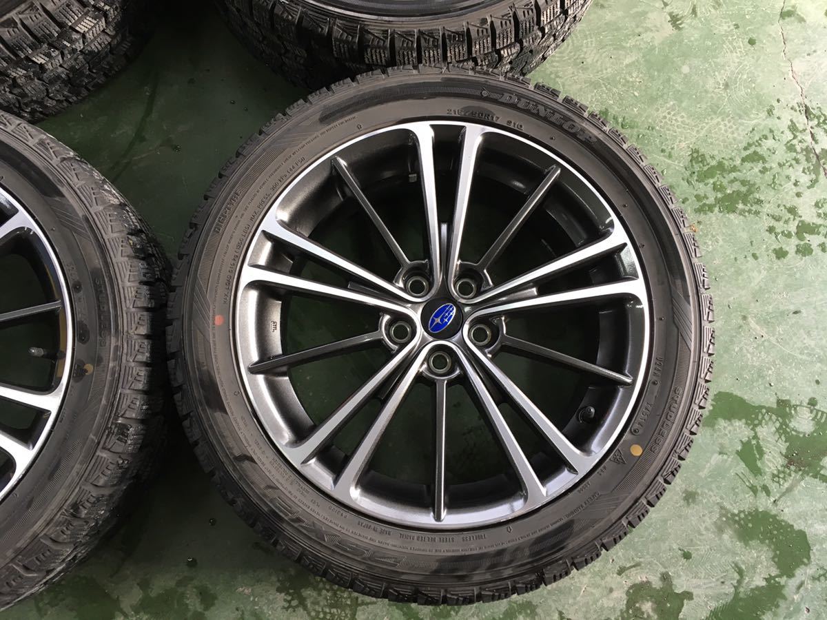 BRZ 純正ホイール スバル 純正 タイヤホイールセット 17インチ 0 215 