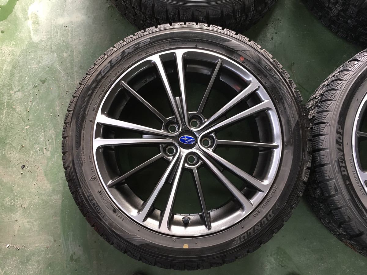 BRZ 純正ホイール スバル 純正 タイヤホイールセット 17インチ 0 215 