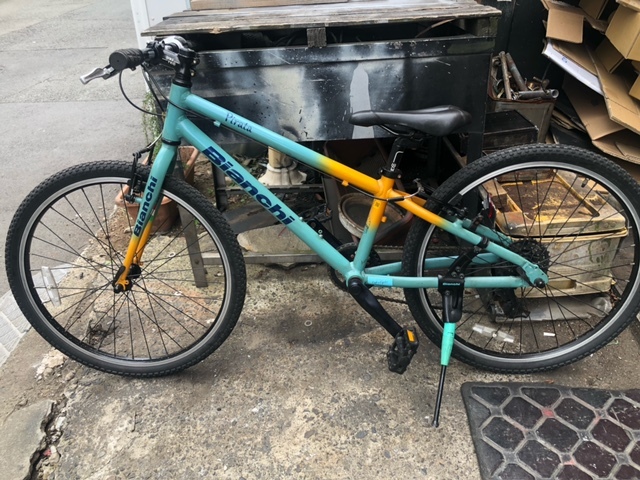 引取限定　Bianchi pirata　ビアンキ　24インチ　神奈川県より_1