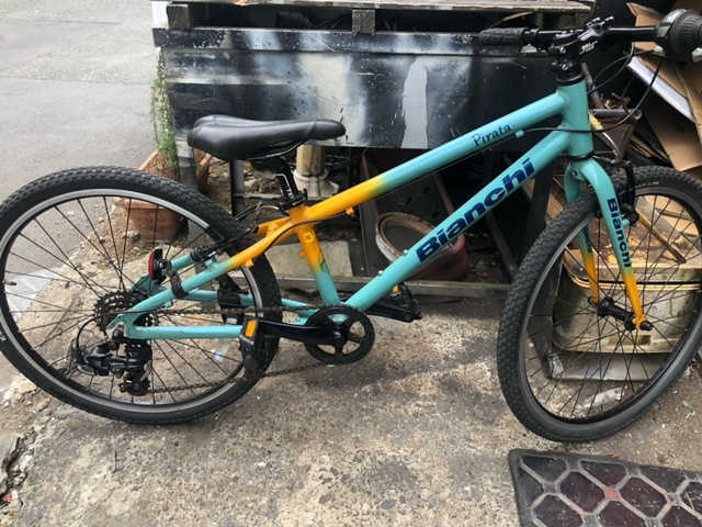 引取限定　Bianchi pirata　ビアンキ　24インチ　神奈川県より_5