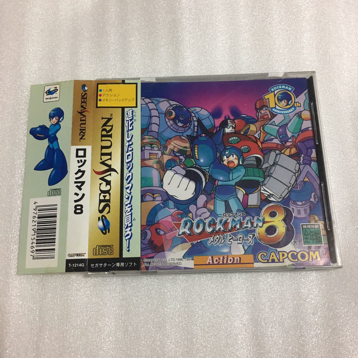 正規品，新作 SS ロックマン8 メタルヒーローズ セガサターン(アクション)｜売買されたオークション情報、yahooの商品情報をアーカイブ公開 - オークファン サターン