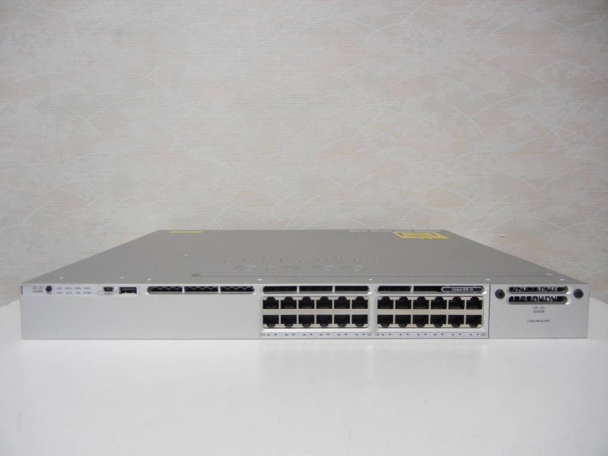 CISCO/シスコ Catalyst 3850 シリーズ スイッチ ☆WS-C3850-24S-S/V01 