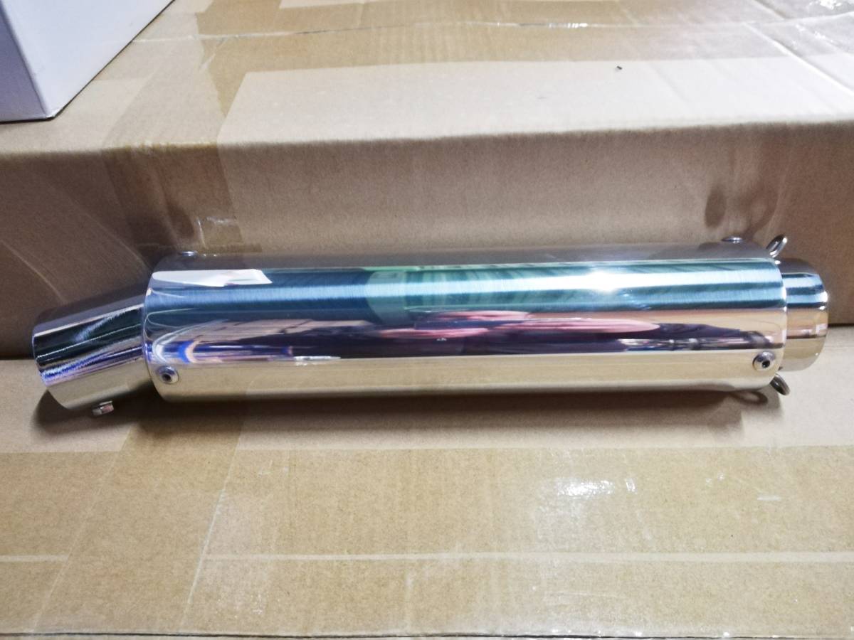 汎用 TIサイレンサー メッキ 50.8/ スリップオン エンデ XJR400 XJ400 