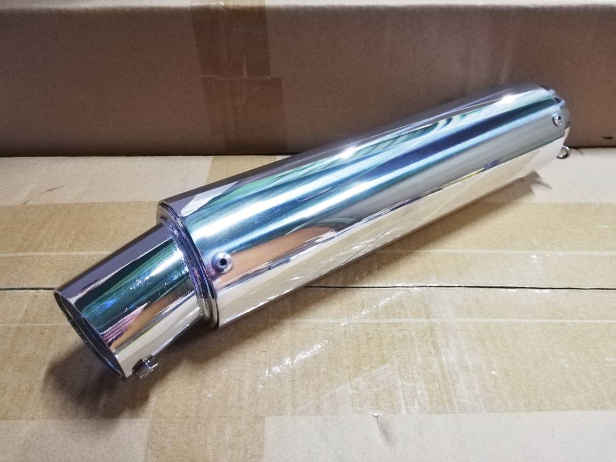 汎用 TIサイレンサー メッキ 50.8/ スリップオン エンデ XJR400 XJ400 