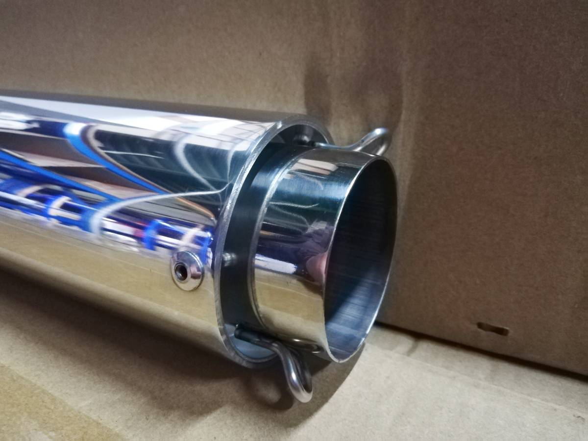 汎用 TIサイレンサー メッキ 50.8/ スリップオン エンデ XJR400 XJ400 