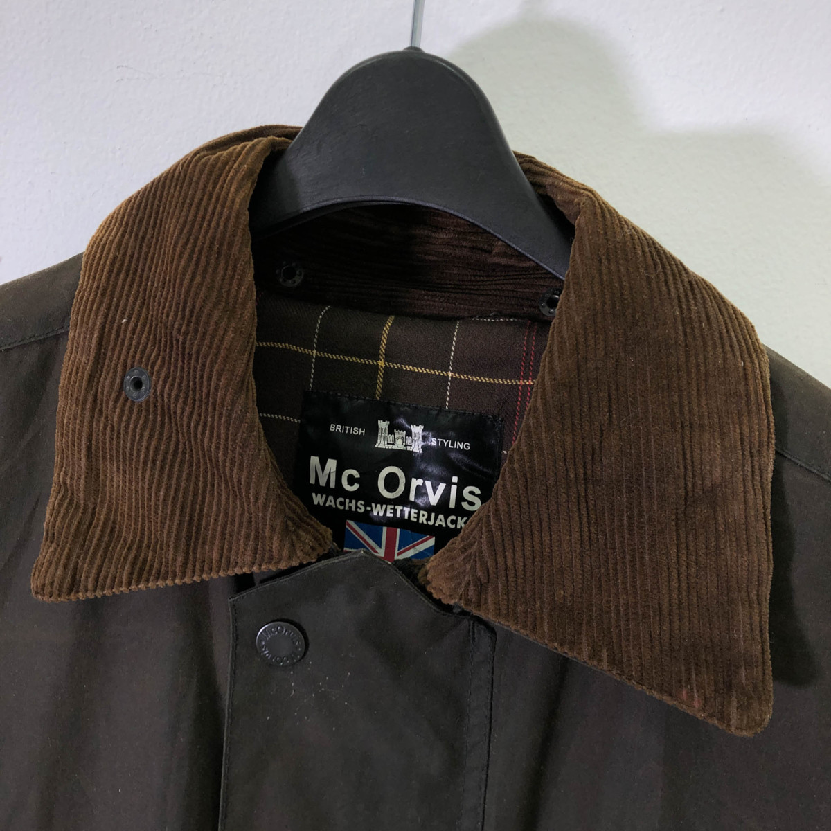 Barbour風ジャケット バブアー風 ブラウン ヴィンテージ 古着 アメカジ