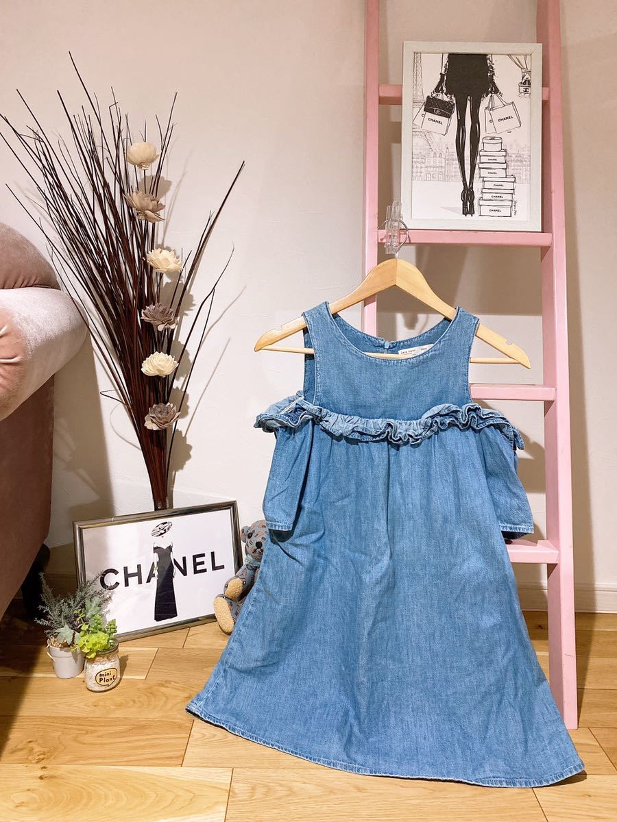 Zara 肩出しワンピース デニム 女の子用 売買されたオークション情報 Yahooの商品情報をアーカイブ公開 オークファン Aucfan Com