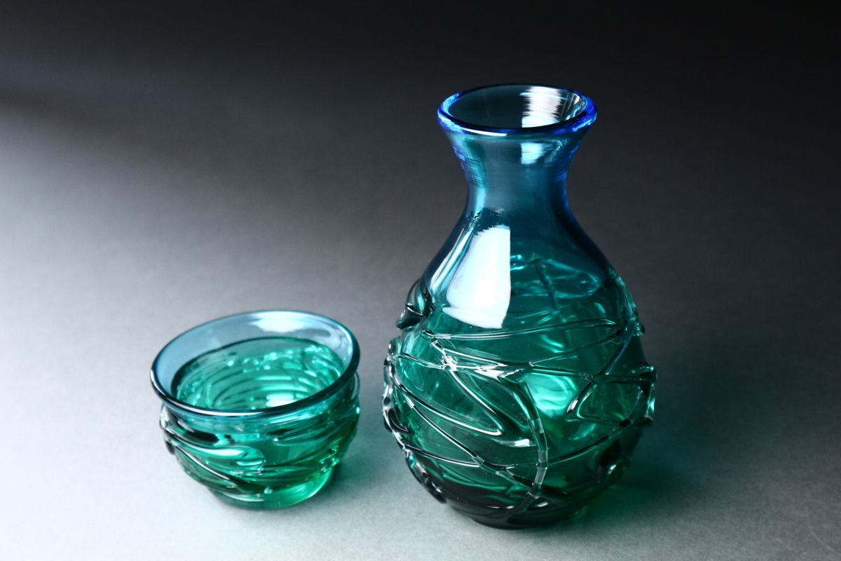 新作登場，爆買い 津軽ビードロ 酒器セット / 徳利 盃 びーどろ ガラス 吹き硝子(工芸ガラス)｜売買されたオークション情報、yahooの商品情報をアーカイブ公開 - オークファン 工芸ガラス