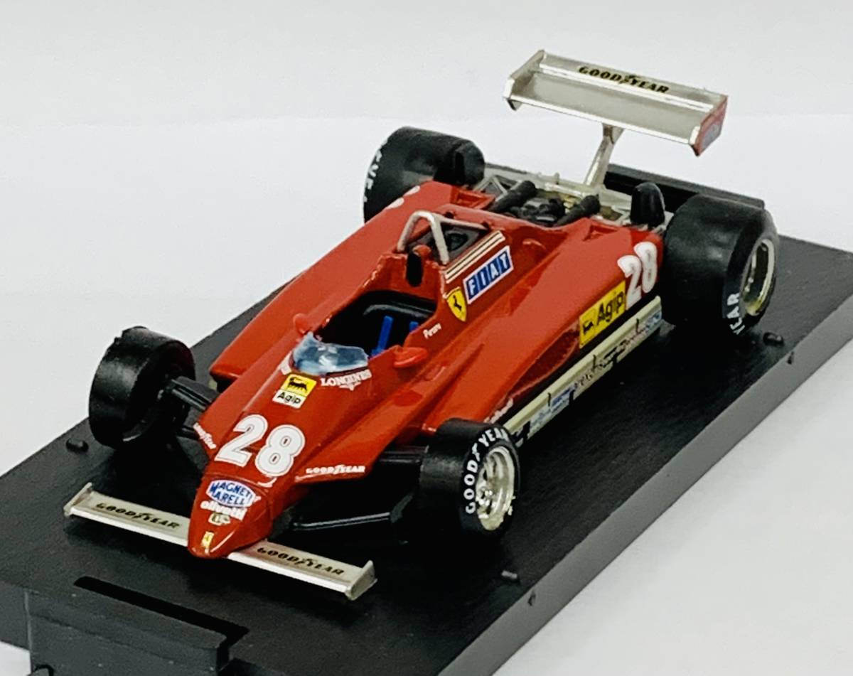 BRUMM 製 1/43 フェラーリ 126C2 1982 サンマリノGP / D.ピローニ 
