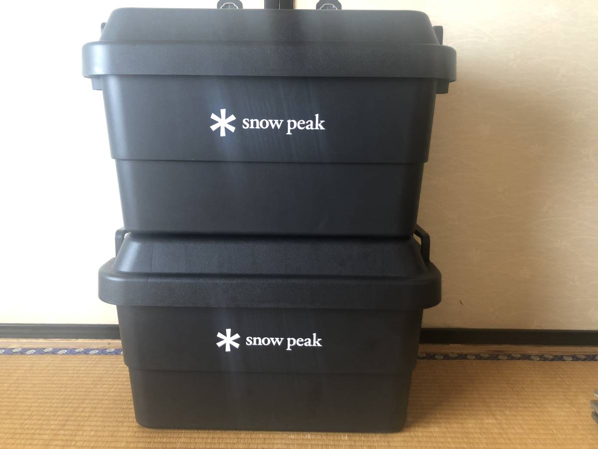 トランクカーゴ 50l 2個セット 天板付き スノーピークステッカーチューン キャンプ アウトドア用品 売買されたオークション情報 Yahooの商品情報をアーカイブ公開 オークファン Aucfan Com