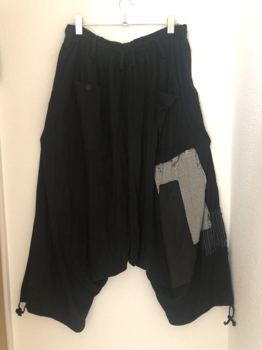 19SS s'yteサイトYohji YamamotoヨウジヤマモトBalloon Pants パッチ